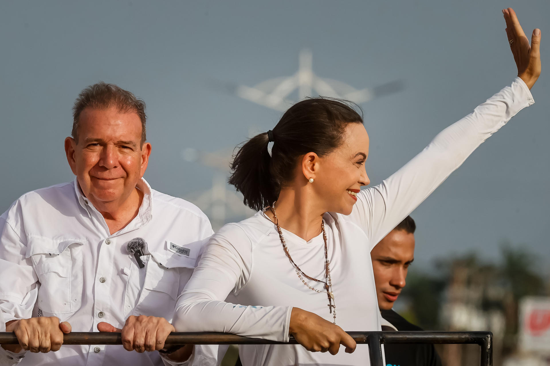 El conmovedor VIDEO de María Corina Machado caminando por la ARC que te erizará la piel