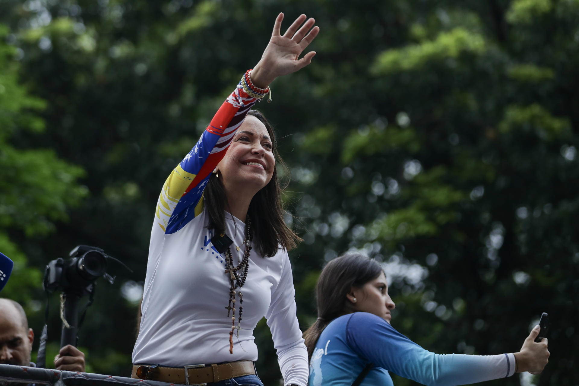 María Corina Machado pidió a venezolanos en el exterior organizarse para el #28Jul (VIDEO)