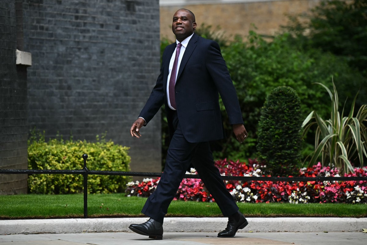 El laborista David Lammy, nuevo jefe de la diplomacia británica