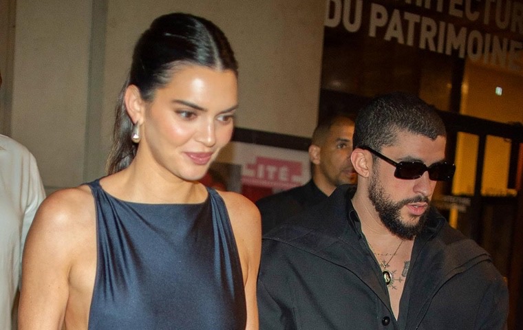 ¡De película! Bad Bunny y Kendall Jenner cierran el museo del Louvre para una cita romántica en París