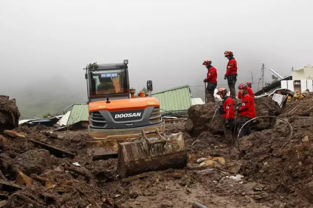 Lluvias récord en Corea del Sur dejan al menos cinco muertos y 3.500 evacuados