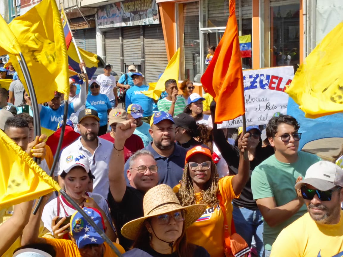 Carirubana cerró la campaña y aseguró el triunfo de Edmundo González Urrutia en Falcón