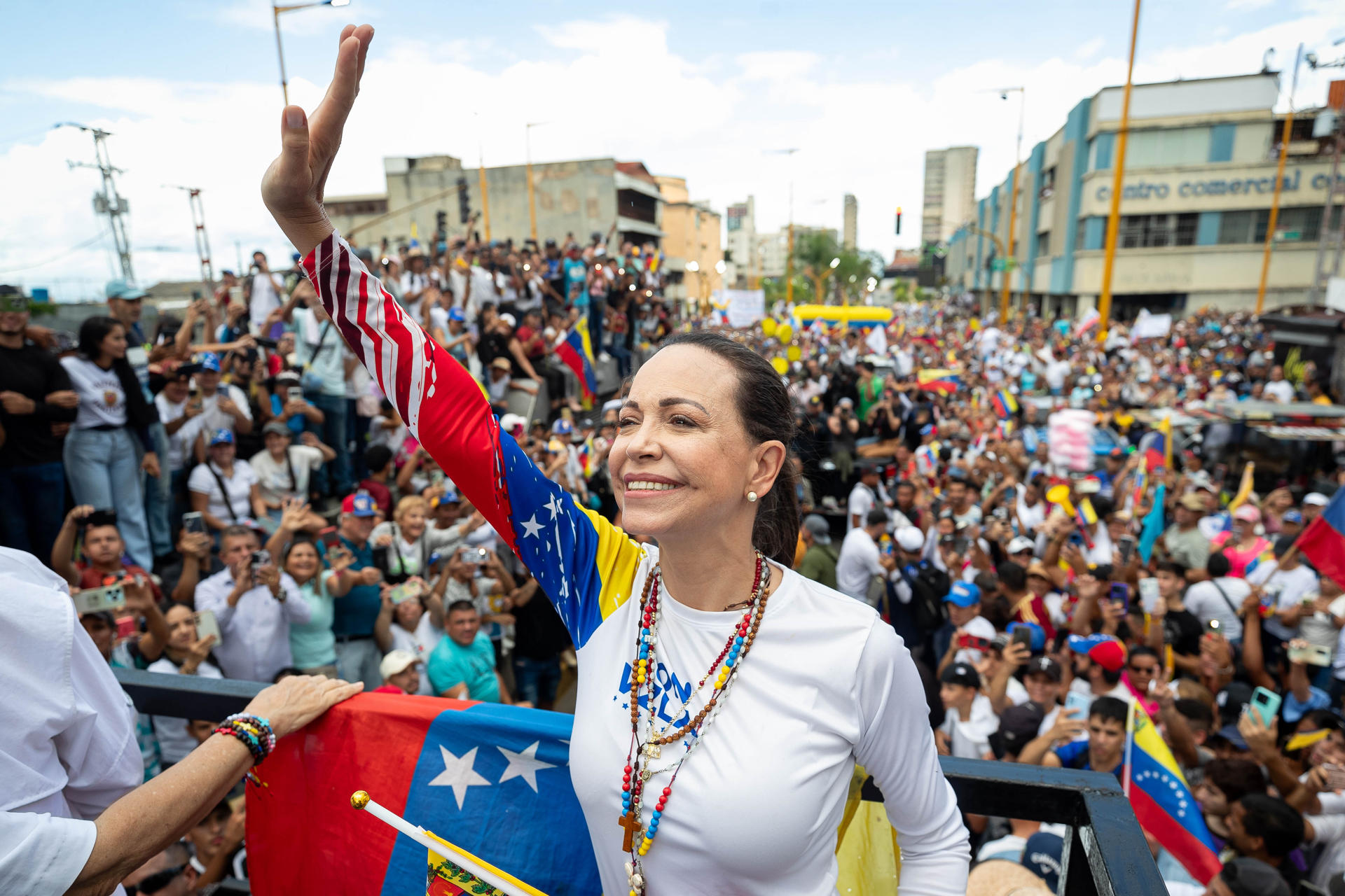 María Corina Machado agradeció a la comunidad internacional por pedir elecciones libres en Venezuela