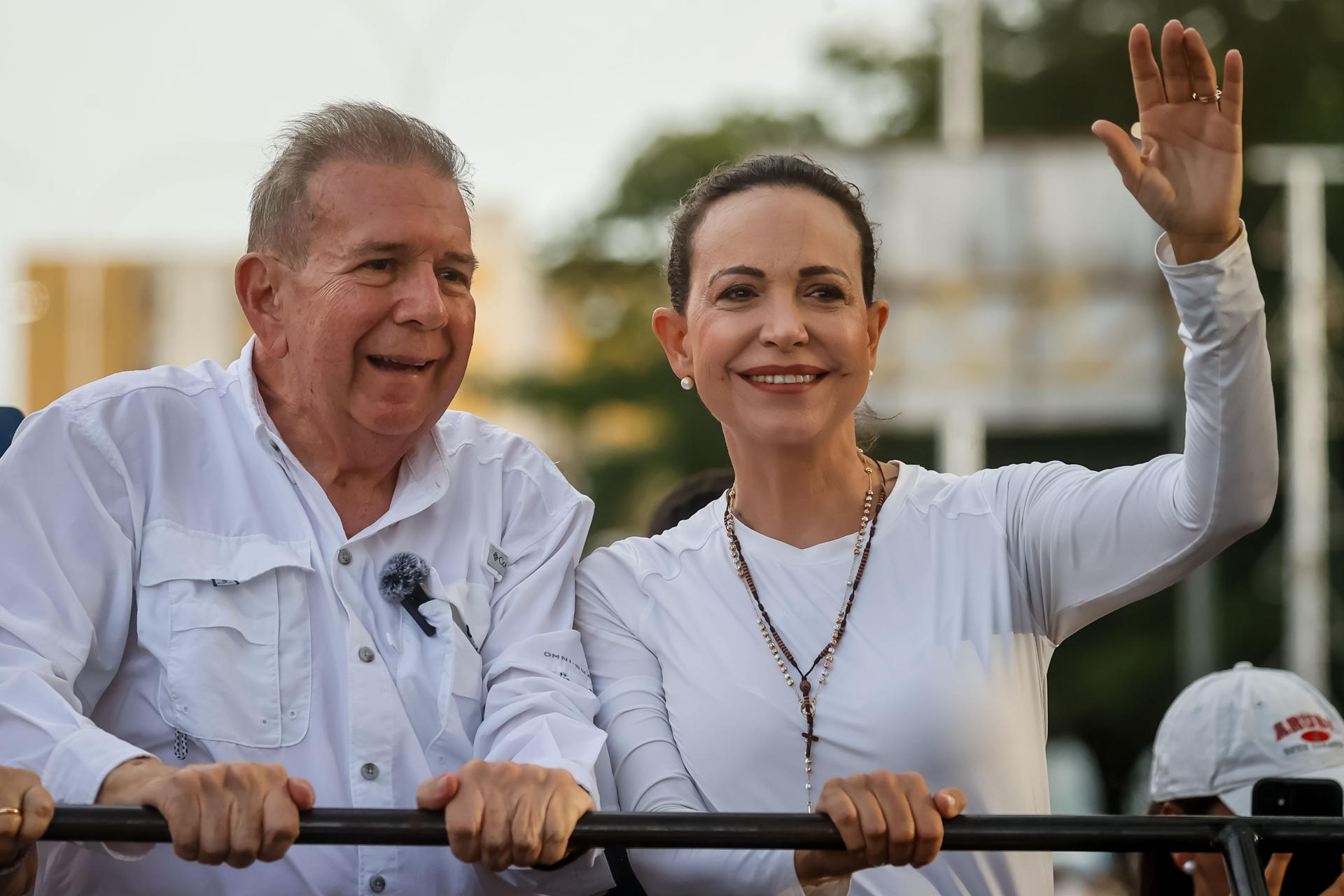 María Corina Machado: El régimen ve que el apoyo a Edmundo González crece y apelan a la fuerza bruta