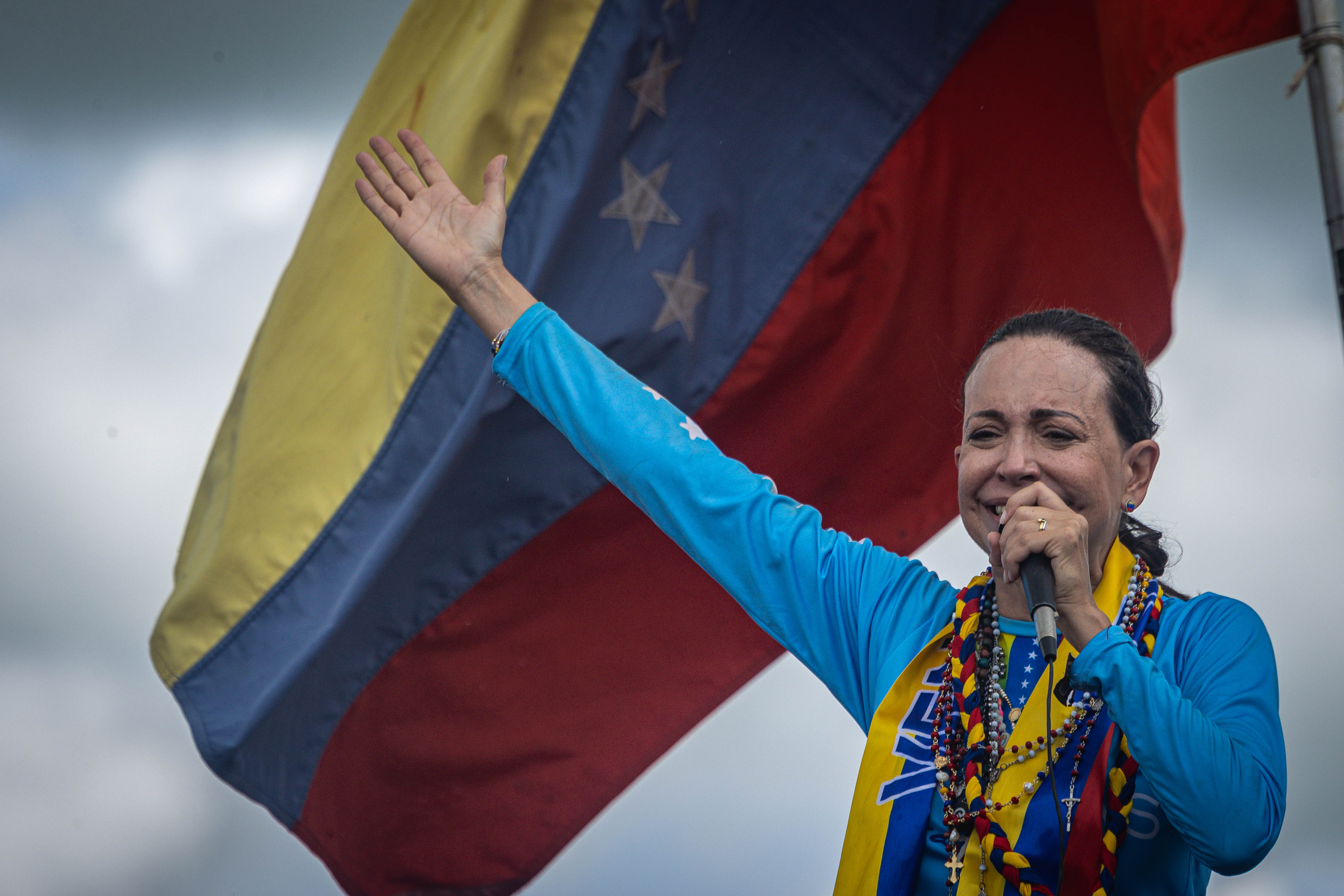 María Corina Machado reafirmó que Venezuela prevalecerá y los presos políticos serán libres