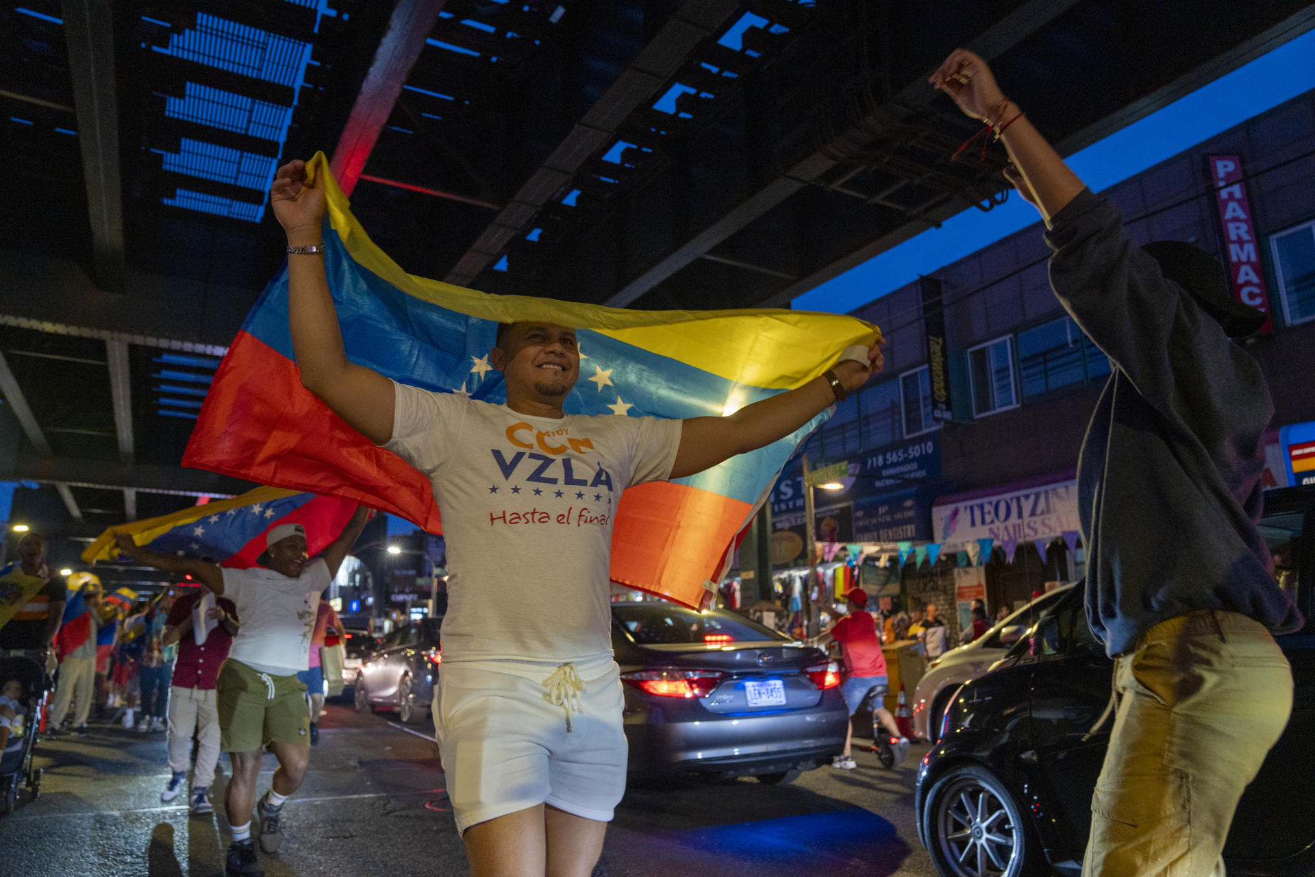 Venezolanos en Nueva York exigieron que se respete el deseo del pueblo en las urnas