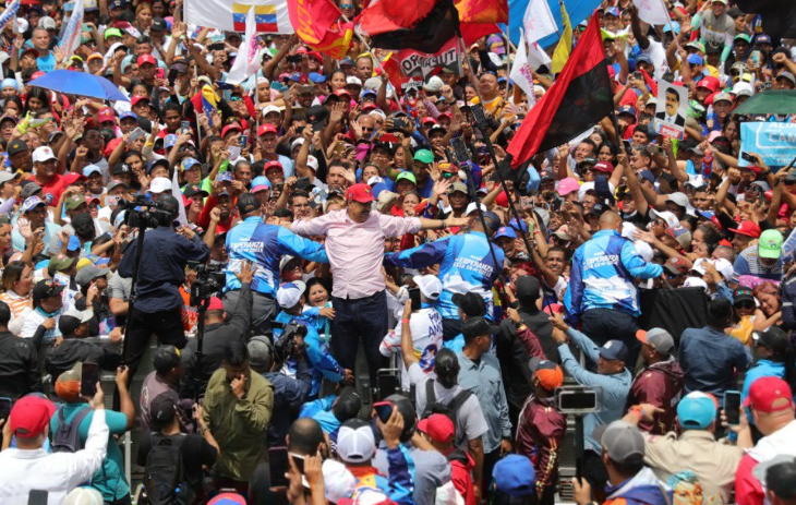 Maduro insistió a pocos días de la elección en que la Fanb lo apoya, “es chavista y revolucionaria”