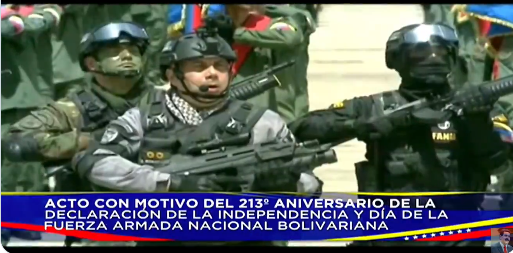 “Profundamente chavista”, así aduló vicealmirante de la Fanb a Maduro durante desfile militar este #5Jul (VIDEO)