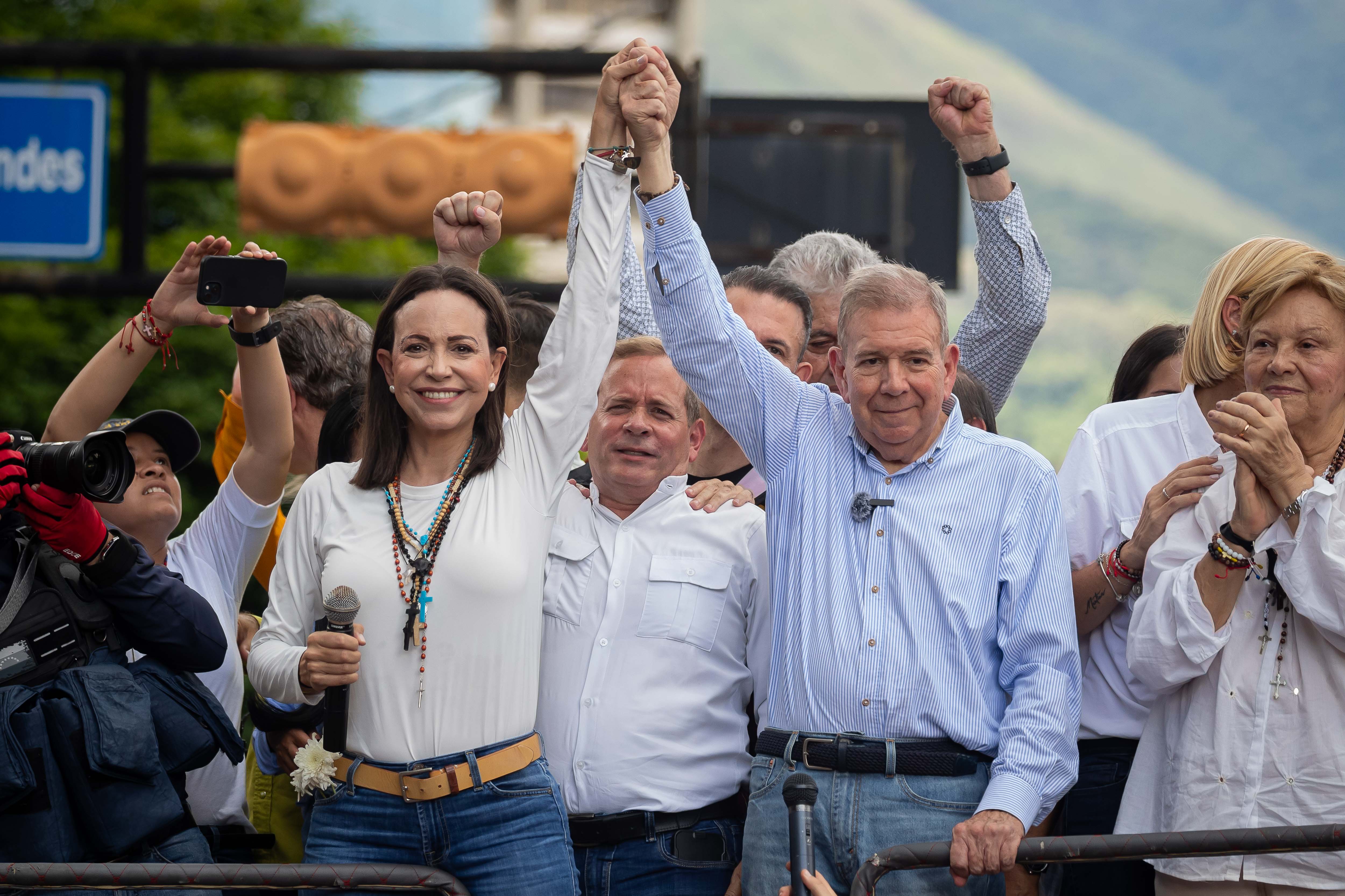 Edmundo González reveló que María Corina Machado será vicepresidenta ejecutiva de su Gobierno