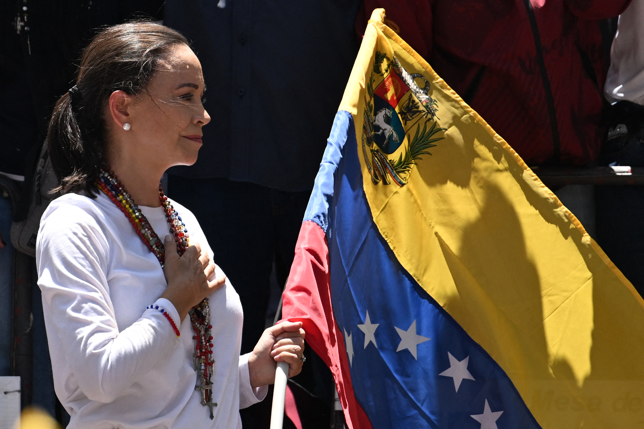 María Corina Machado anunció el punto de concentración en Caracas para la protesta de este #17Ago