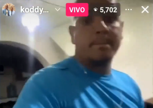 EN VIDEO: El momento en que fuerzas de seguridad intentaron allanar vivienda del activista Koddy Campos