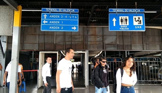 Terminal de Pasajeros en Valencia opera con normalidad