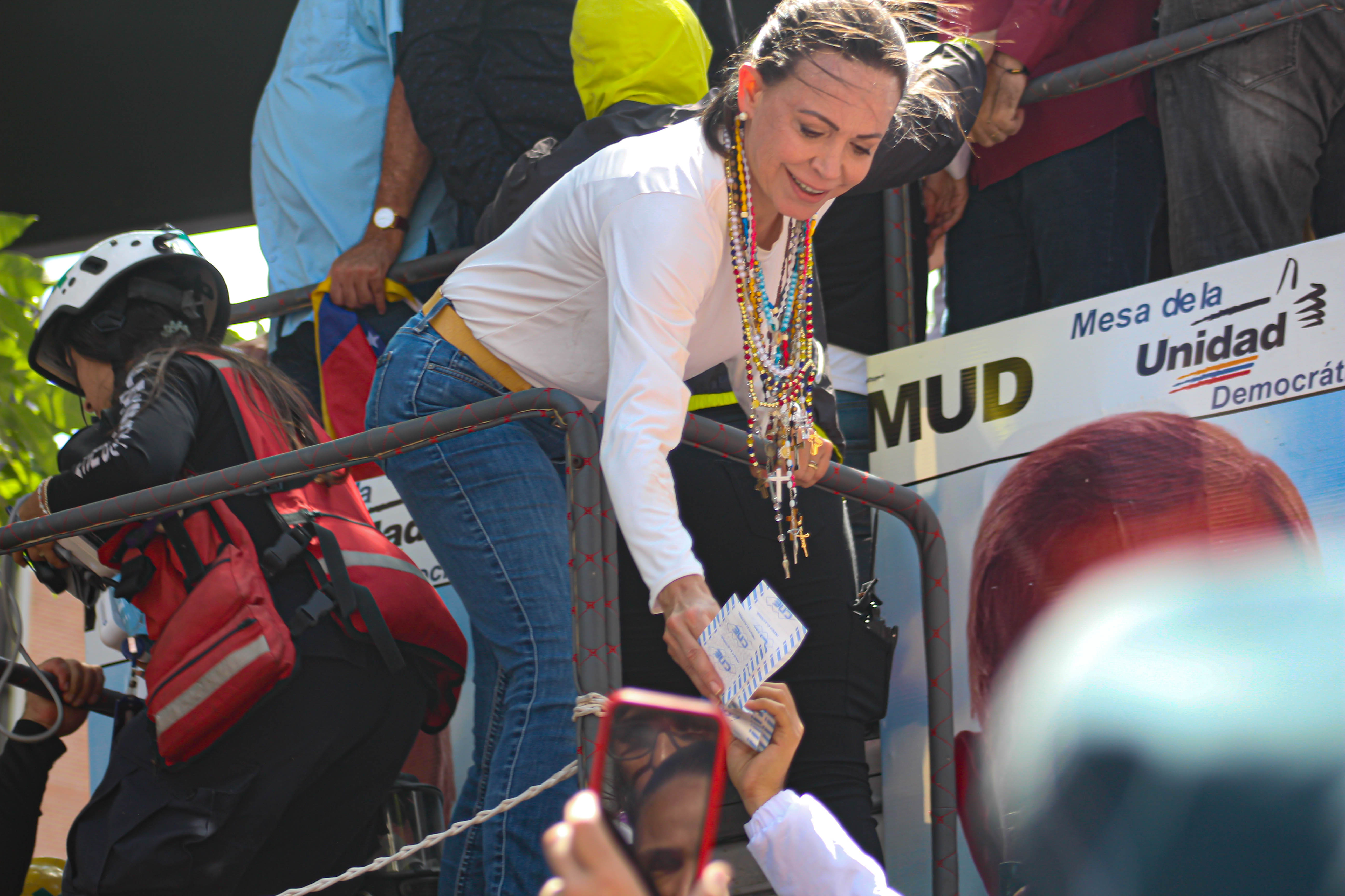 María Corina Machado: No vamos a dejar las calles