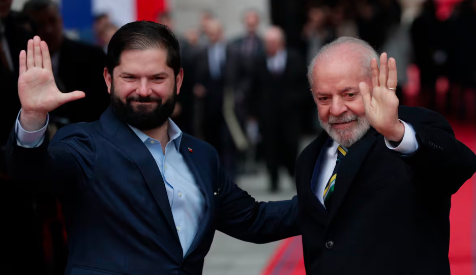 Lula y Boric se reúnen para hablar de Venezuela (FOTO)