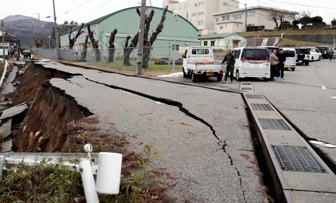 Un terremoto de magnitud 7,1 causa alerta de tsunami en el sudoeste de Japón