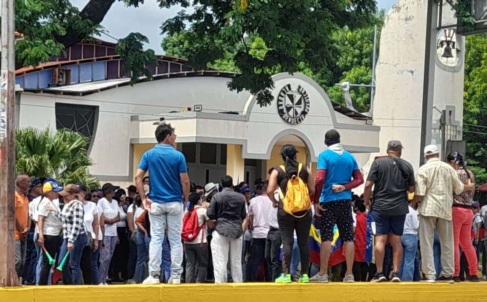 En Barinas salieron a la calle atendiendo el llamado de María Corina Machado