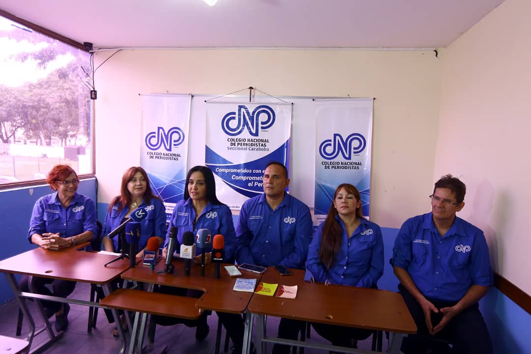 CNP Carabobo exige respeto a las leyes y protección a los periodistas