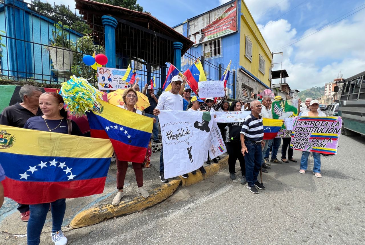 En Guárico protestaron este #28Ago: “Estamos cansados y queremos libertad para Venezuela”