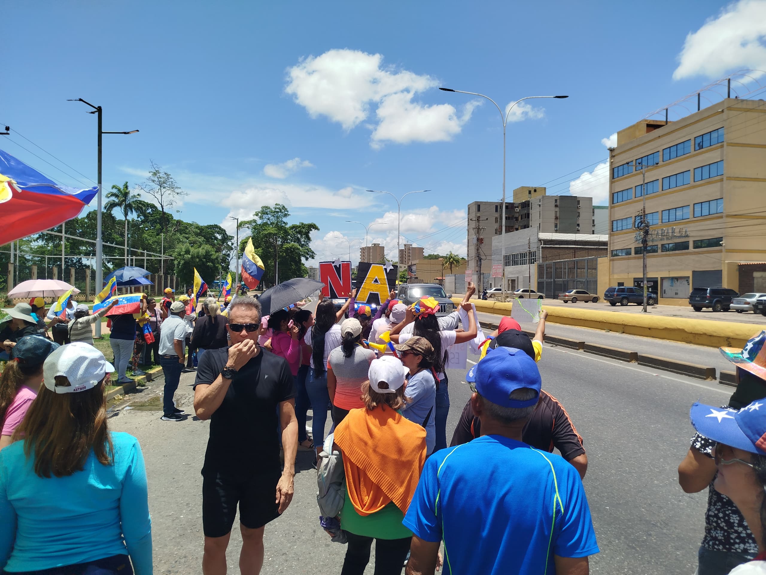 En el norte de Anzoátegui también gritaron que “acta mata sentencia” este #28Ago