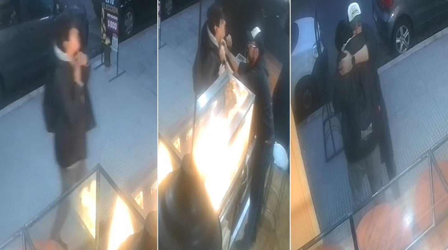 Emotivo VIDEO: Joven no podía respirar, nadie en la calle lo ayudaba y un pizzero héroe le salvó la vida