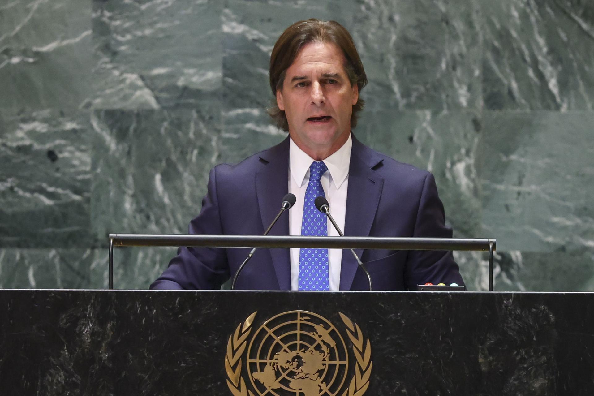 Lacalle Pou enfatizó en la ONU que ha llegado la hora de actuar por Venezuela