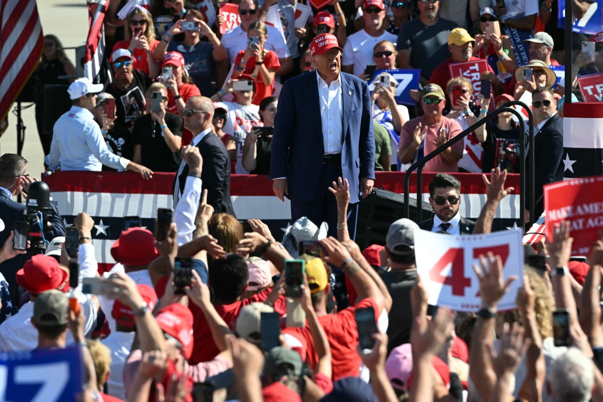 Donald Trump insistió que es demasiado tarde para otro debate con Kamala Harris