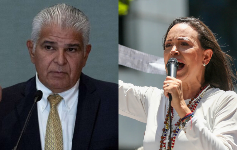 Presidente de Panamá sostuvo conversación con María Corina Machado y promete “levantar su voz por la verdad” desde la ONU