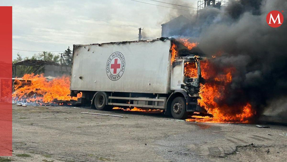 Investigación ucraniana arrojó que Rusia atacó convoy de la Cruz Roja