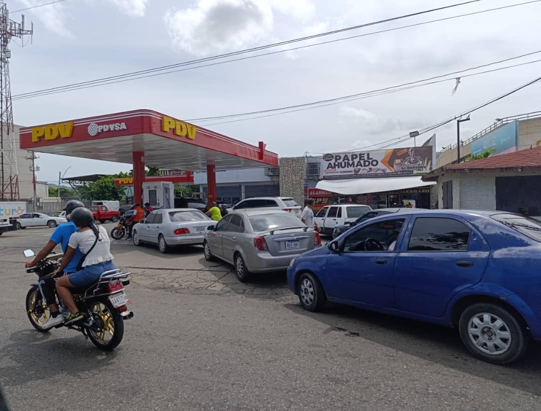 Conductores reportan escasez de gasolina en el norte de Anzoátegui