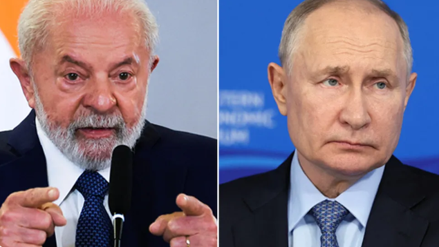 Lula y Putin conversaron sobre propuesta de paz de Brasil y China en la guerra de Ucrania