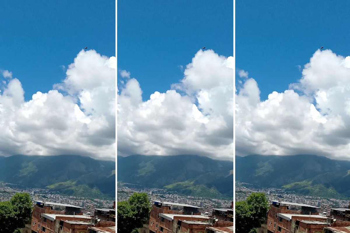 Intriga en Petare: Captan en FOTO a un Ovni surcando el cielo capitalino