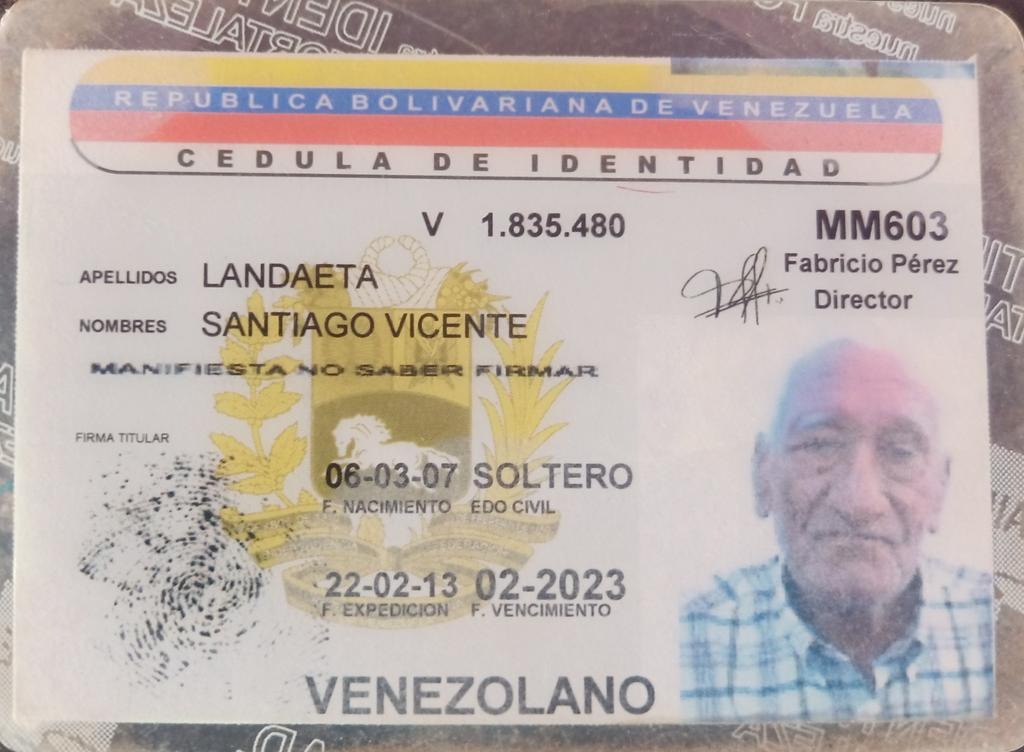 Falleció el hombre más longevo de Venezuela a sus 117 años