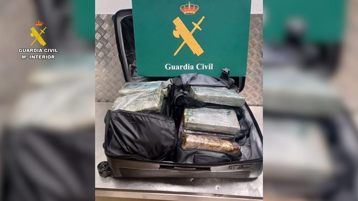 Intervenidos en Madrid 200 kilos de cocaína de vuelos procedentes de Colombia y Dominicana