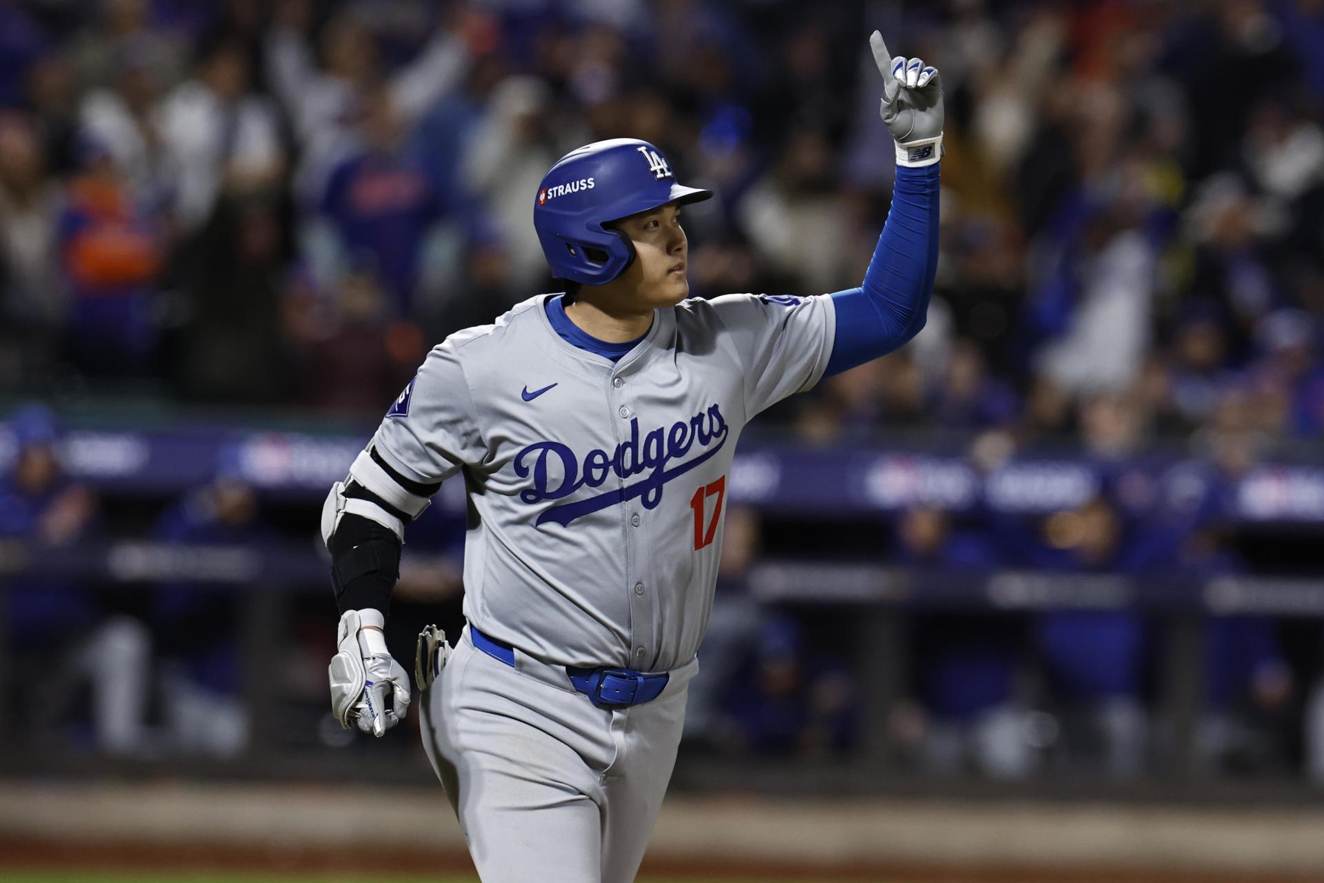 Ohtani y Betts lideran otra paliza de Dodgers ante Mets y quedaron a un paso de la Serie Mundial