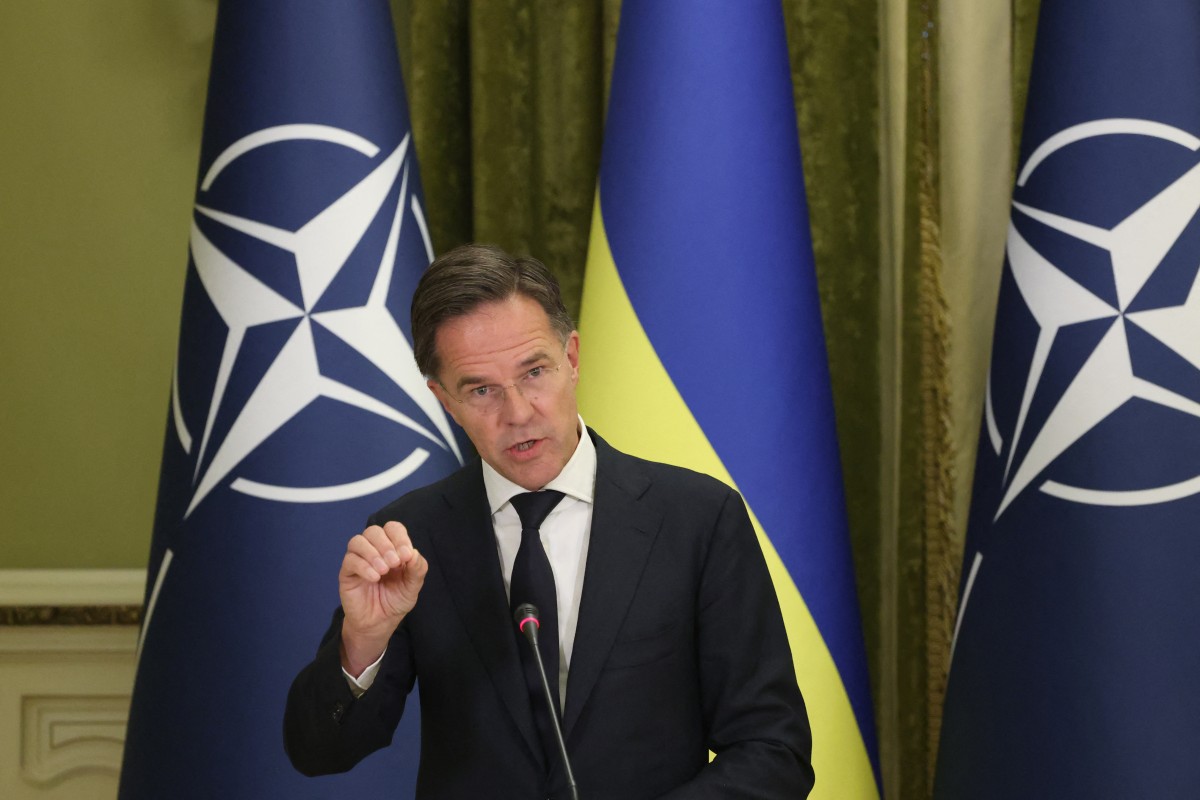 “He venido a dejar muy claro que la Otan está con Ucrania”, afirmó Mark Rutte desde Kiev