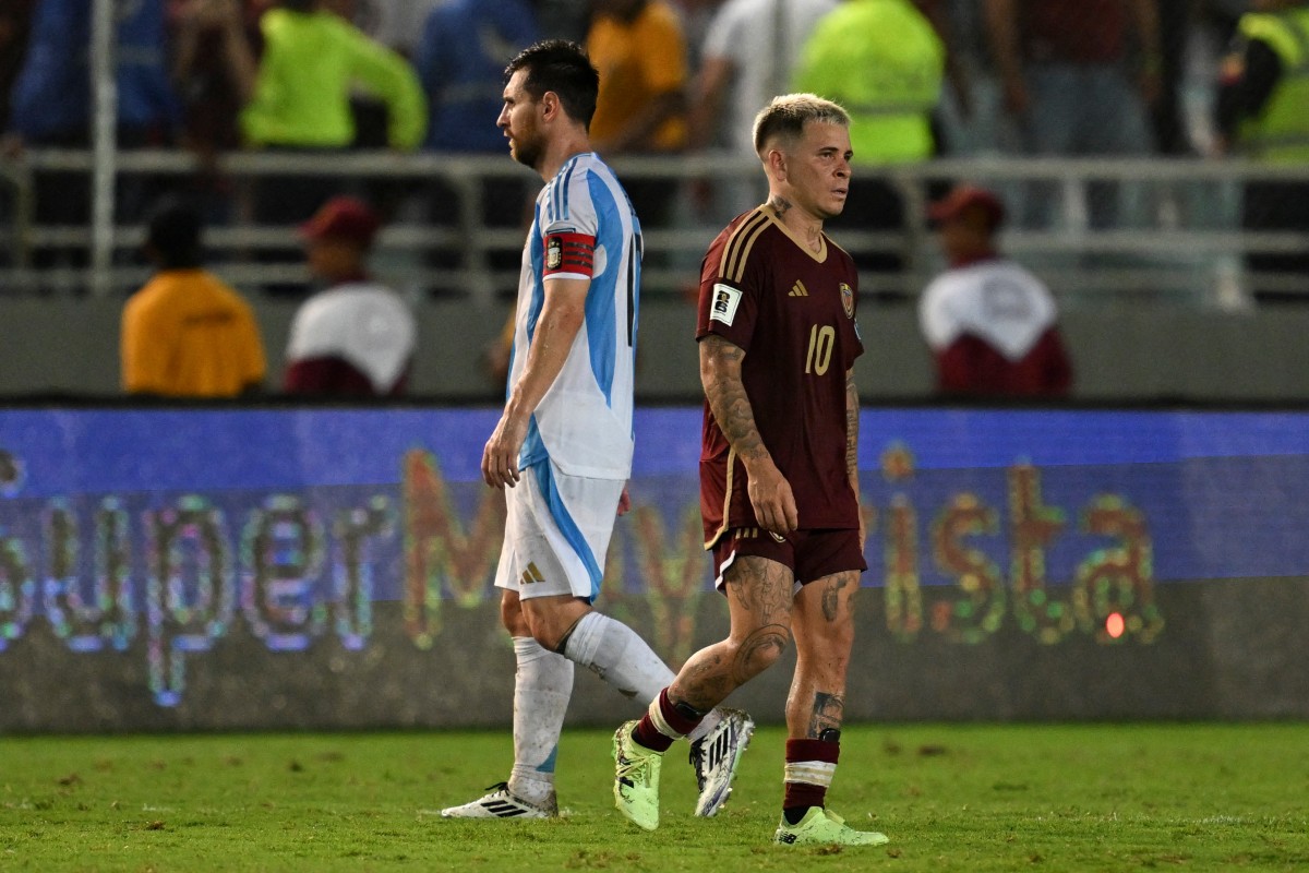 “Lo manoteé pa’ que sea serio”, dijo Soteldo sobre su altercado con Messi en la cancha