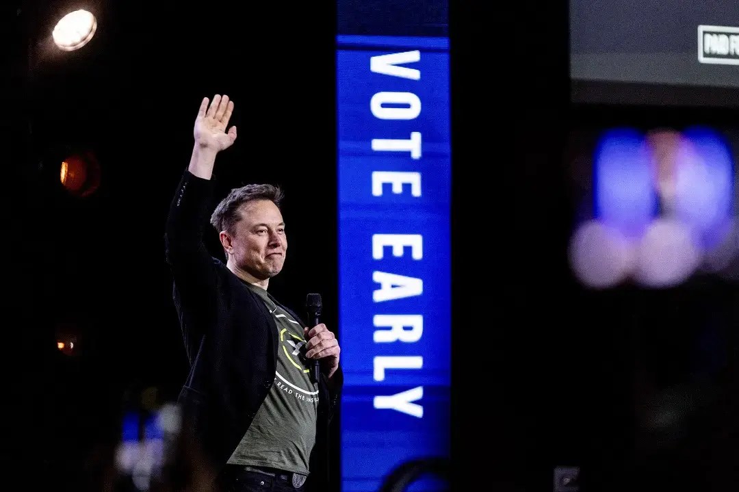 Elon Musk prometió dar un millón de dólares al día a votantes registrados en estados clave