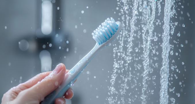 Científicos descubren centenar de virus que se alojan en el cepillo de dientes y la ducha