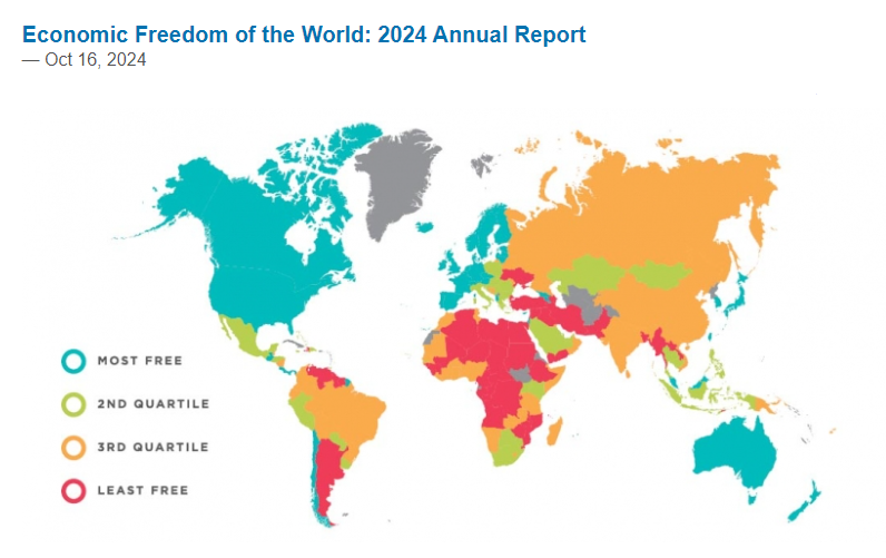 CEDICE presentó el Índice de Libertad Económica en el Mundo 2024