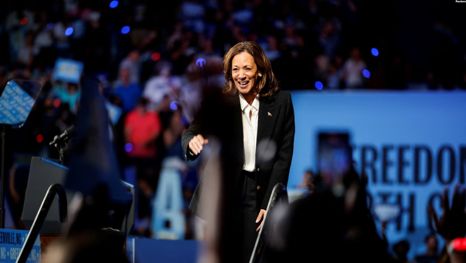 Kamala Harris criticó a Donald Trump por difundir desinformación sobre huracanes