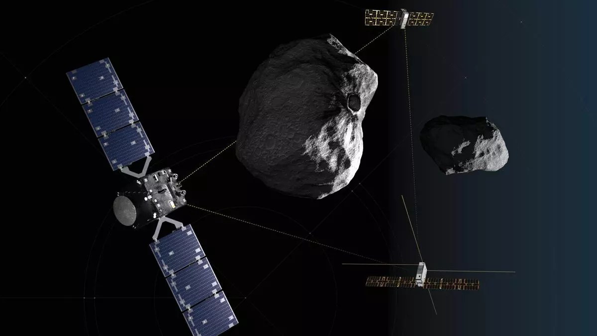 Despega la sonda Hera para estudiar el asteroide desviado por la Nasa