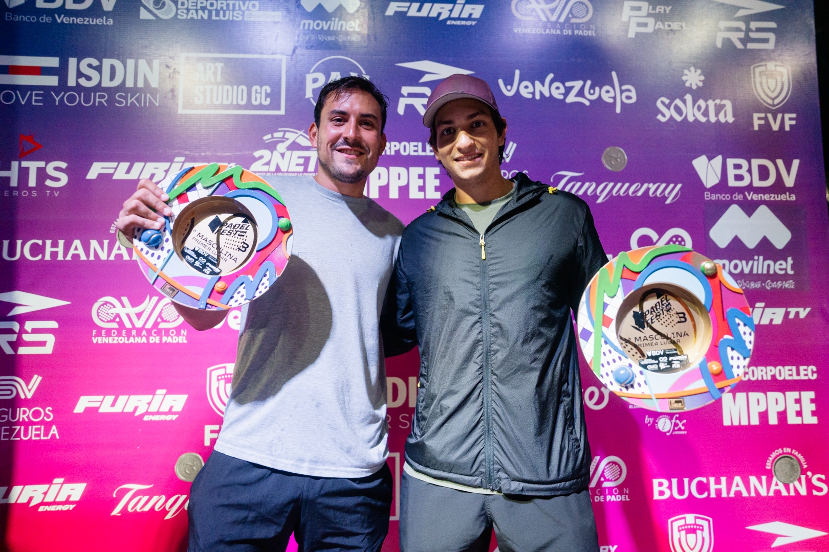 Gonza Alfonso y Tolito Aguirre se consagraron como ganadores del Open Padel Fest Venezuela