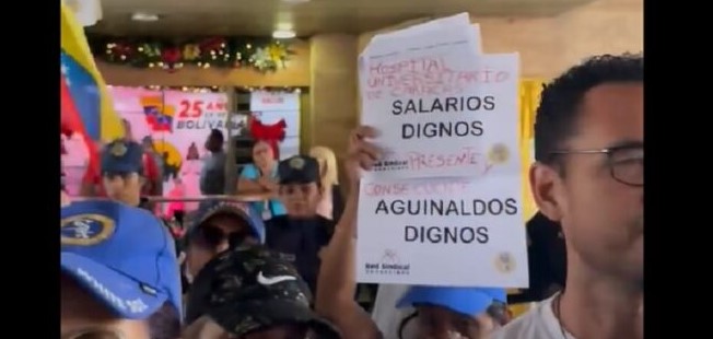 “Para un hueso solo me alcanza el sueldo”: la consigna de los trabajadores en Caracas (Video)