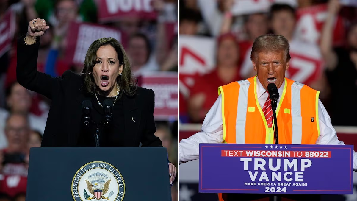 Así fueron los cierres de campaña de Donald Trump y Kamala Harris en la carrera hacia la Casa Blanca