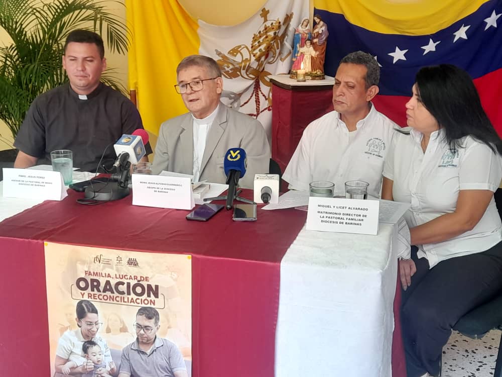 Diócesis de Barinas iniciará noviembre con actividades del “Abrazo en Familia”