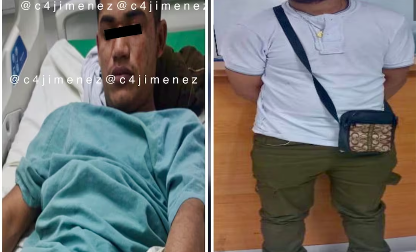 Venezolano se disparó accidentalmente en los testículos durante un robo en México