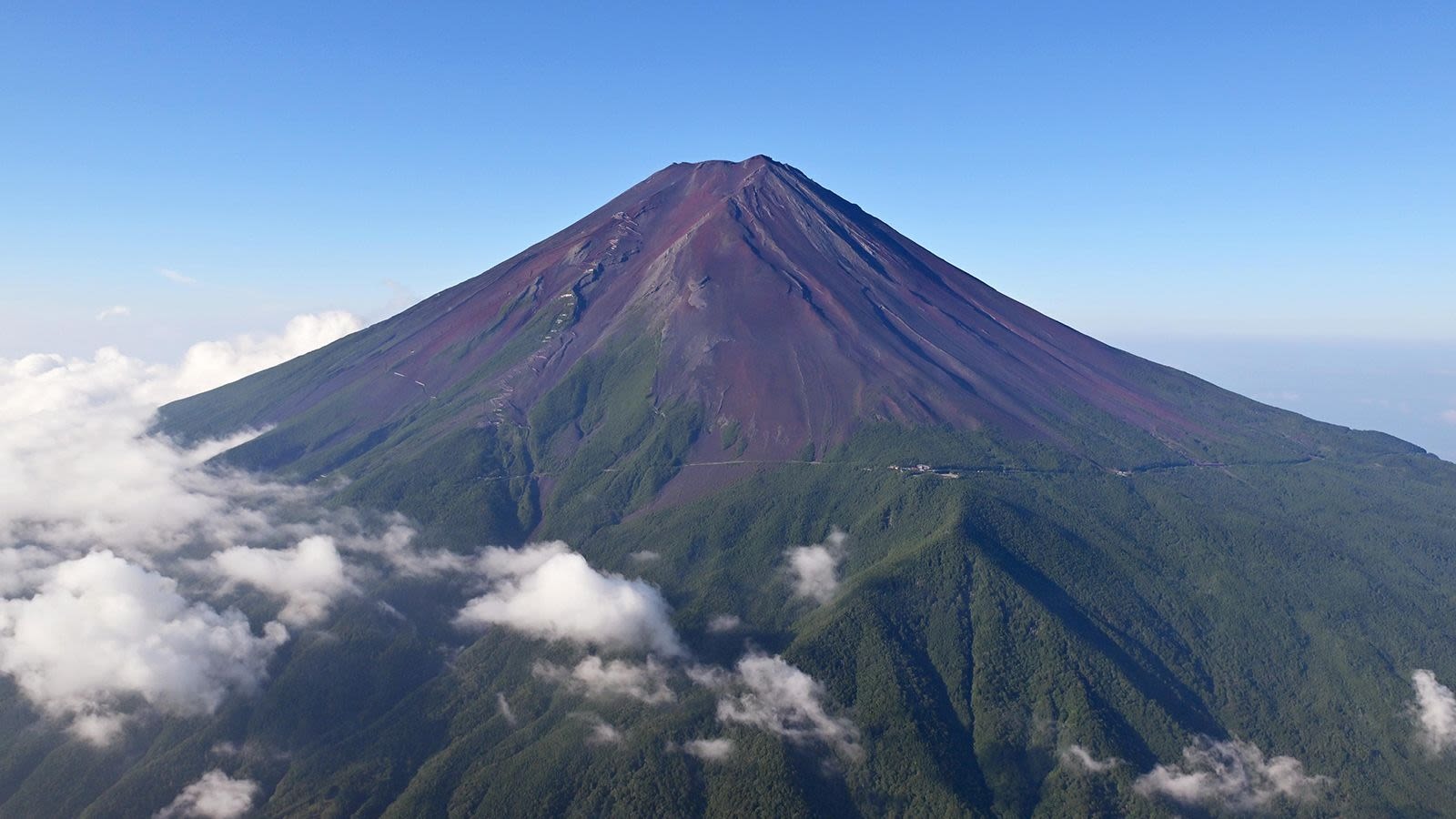 Ocurrió un fenómeno que no sucedía desde hace 130 años en el monte Fuji