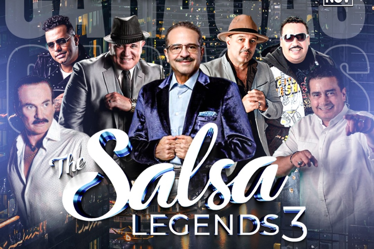 Salsa Legends 3: Amílcar Boscán, David Pavón, Viti Ruíz y Bazil Alexander se unen a las estrellas del evento