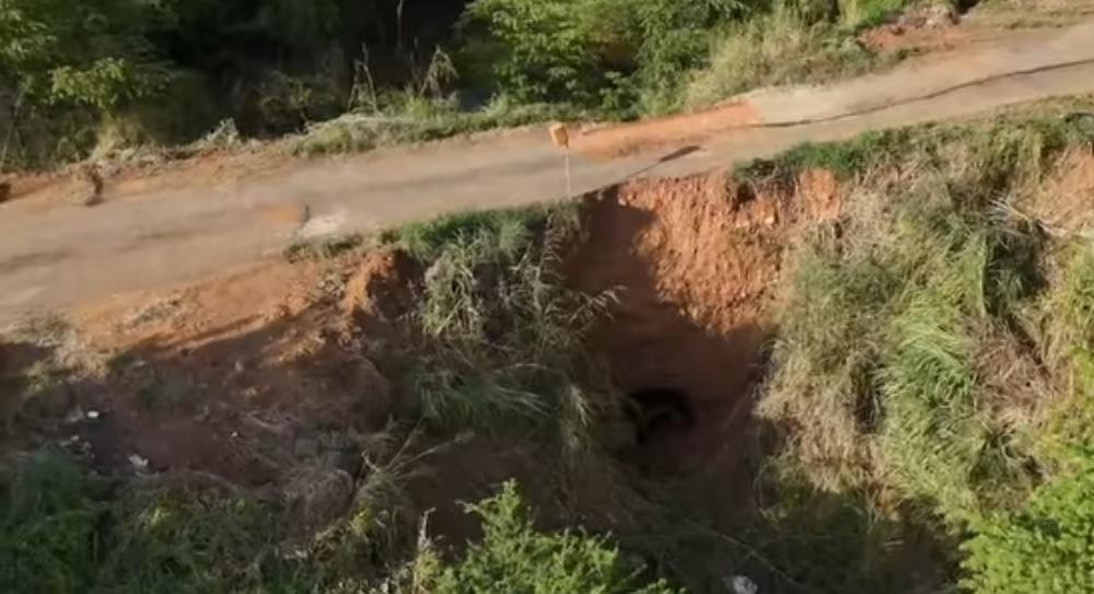 Trancan la Troncal 11 para sustituir alcantarilla colapsada entre Guaribe y Altagracia en Guárico