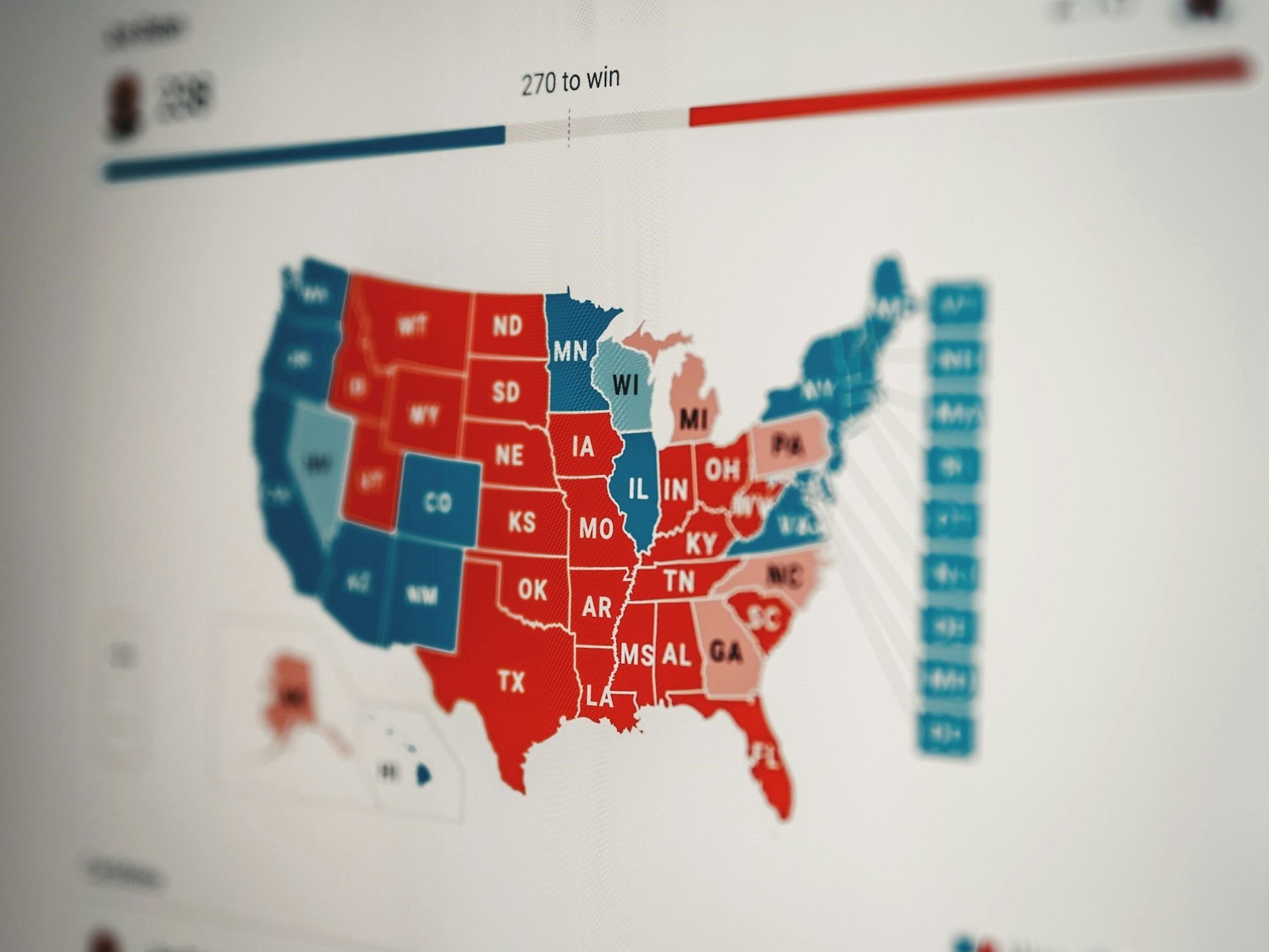 Qué es el colegio electoral y quiénes lo conforman en las presidenciales de EEUU